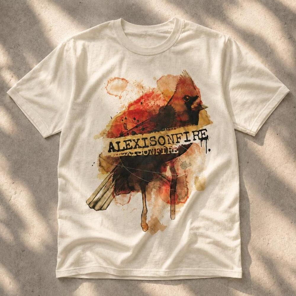 Alexisonfire Cardinal Graphic Tee White Unisex Shirt